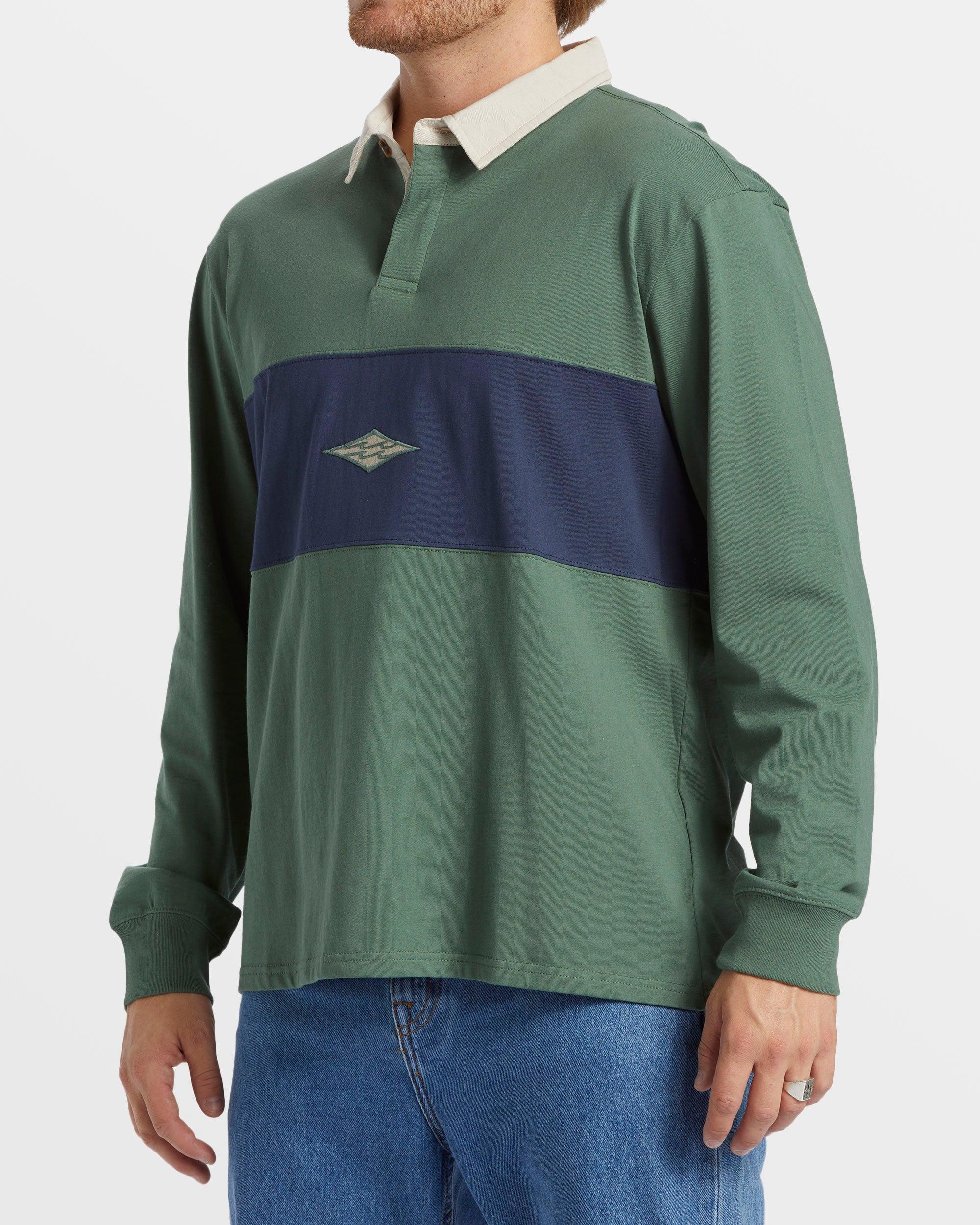 Neutron Long Sleeve Polo T-Shirt - Hunter Male Product Image
