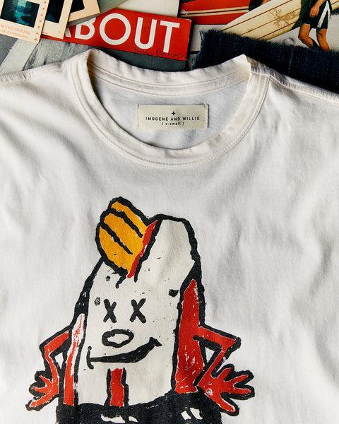 Birdie T-Shirt - imogene+willie Bone Product Image
