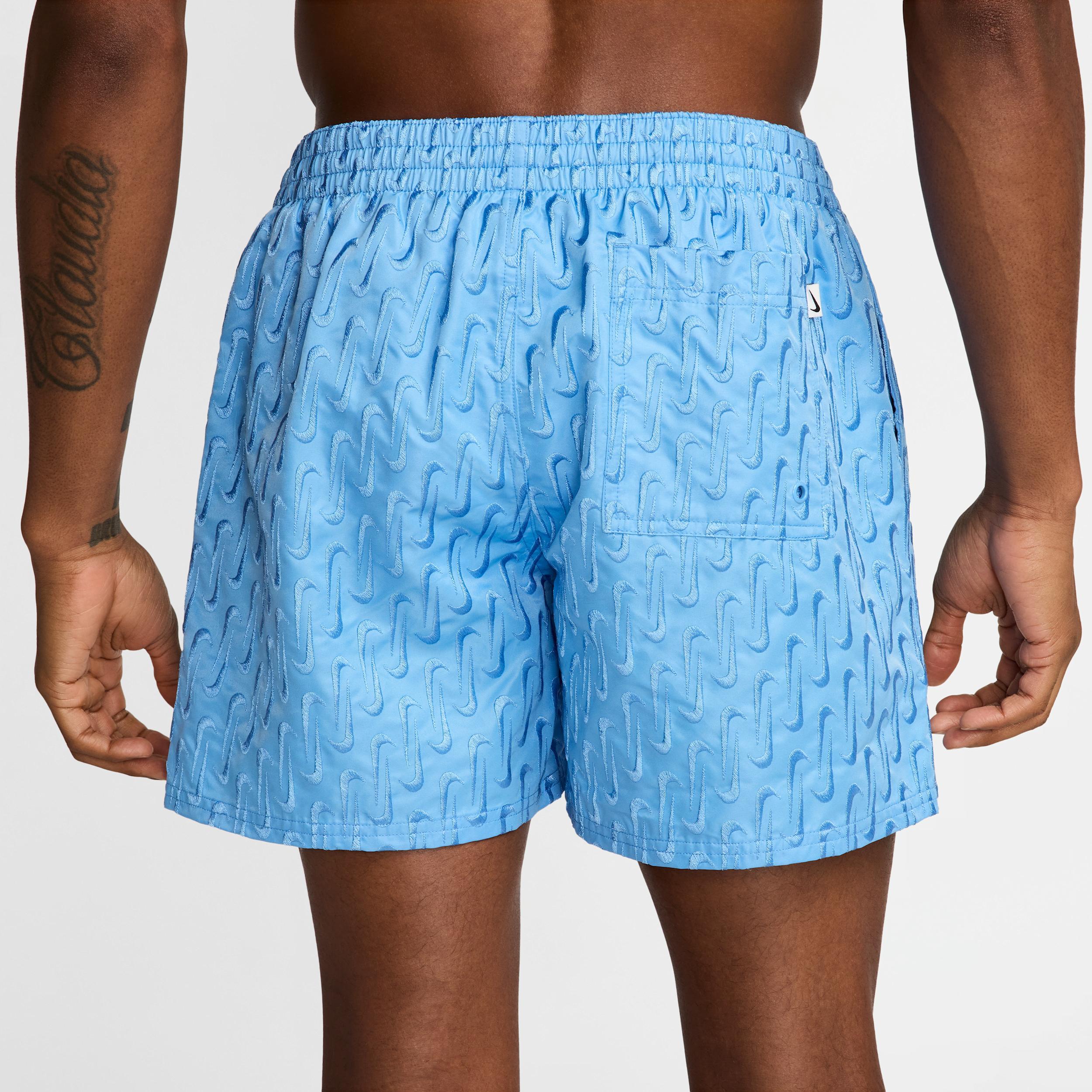 Nike Men's Swim Breaker Swoosh logo Link 5" Fully Lined Volley Shorts Product Image