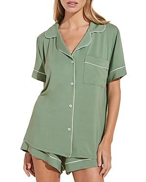 Eberjey Gisele Relaxed Short Sleeve Top & Shorts Product Image