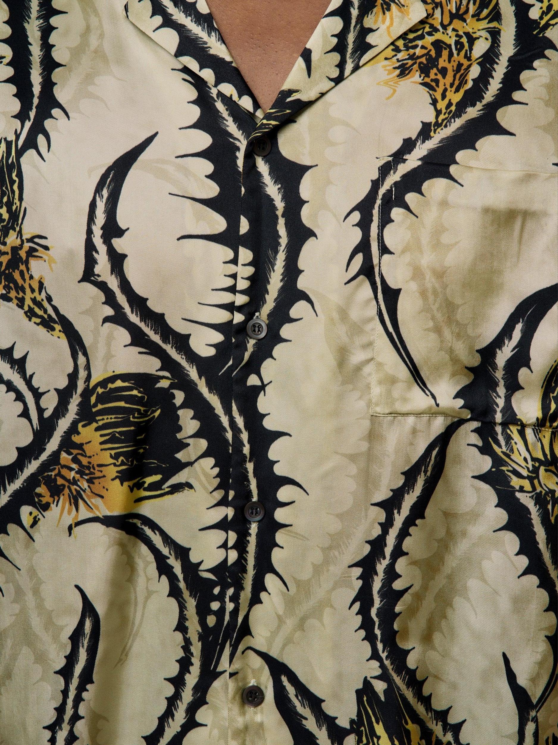 Carltone Shirt (Pale Yellow) Product Image