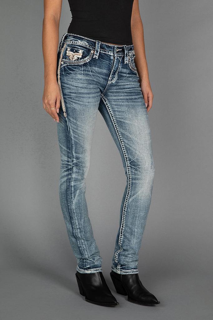 Edaline Straight Jeans Product Image