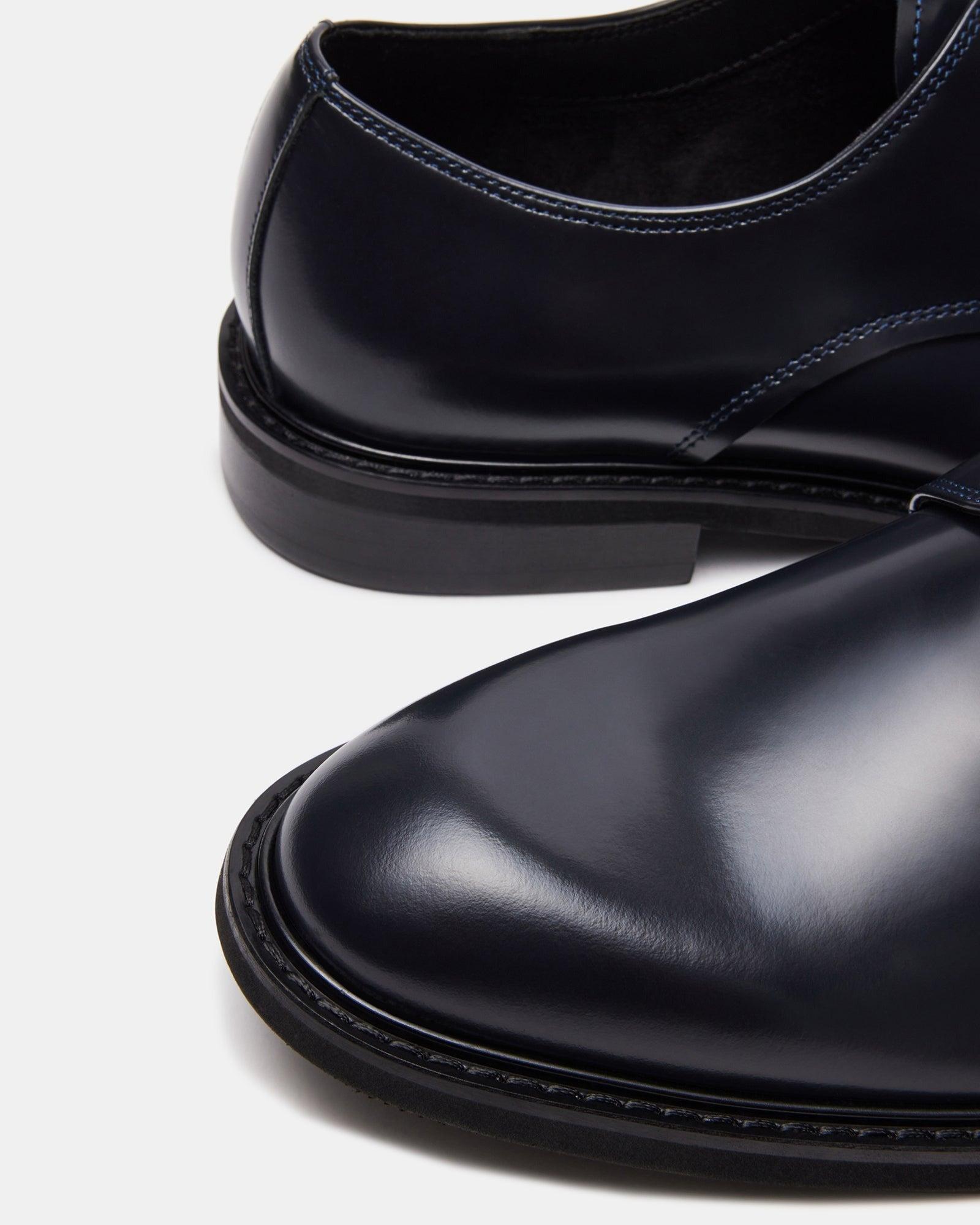 HADAR NAVY BOX LEATHER Male Product Image
