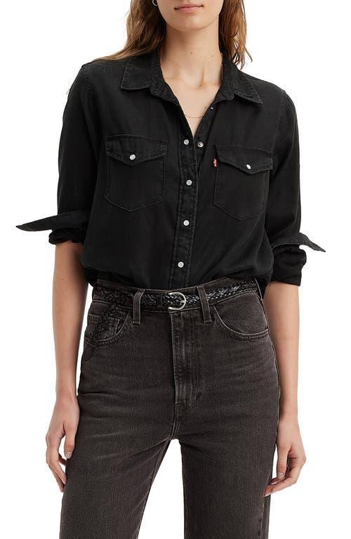 Levi's(r) Premium Essential Western (Dark Ages) Women's Clothing Product Image