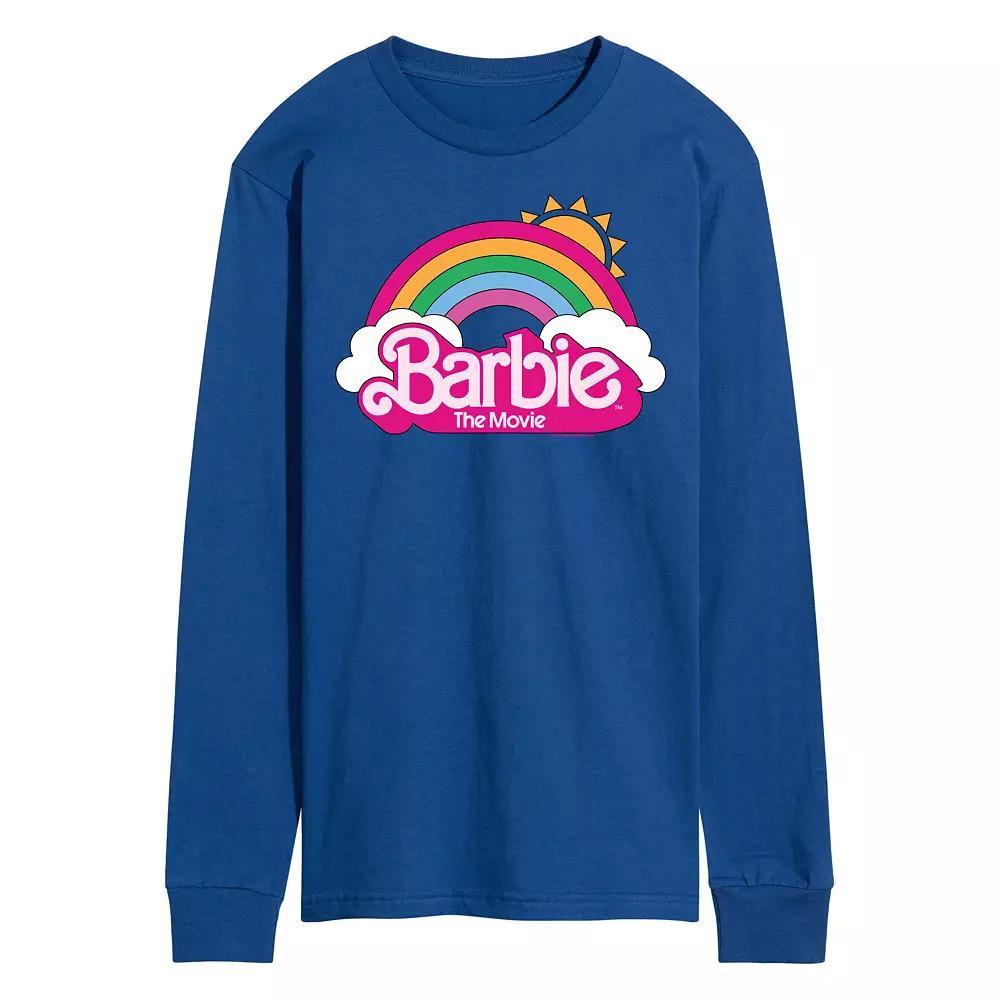 Mens Barbie Theatrical Logo Long Sleeve Graphic Tee Product Image
