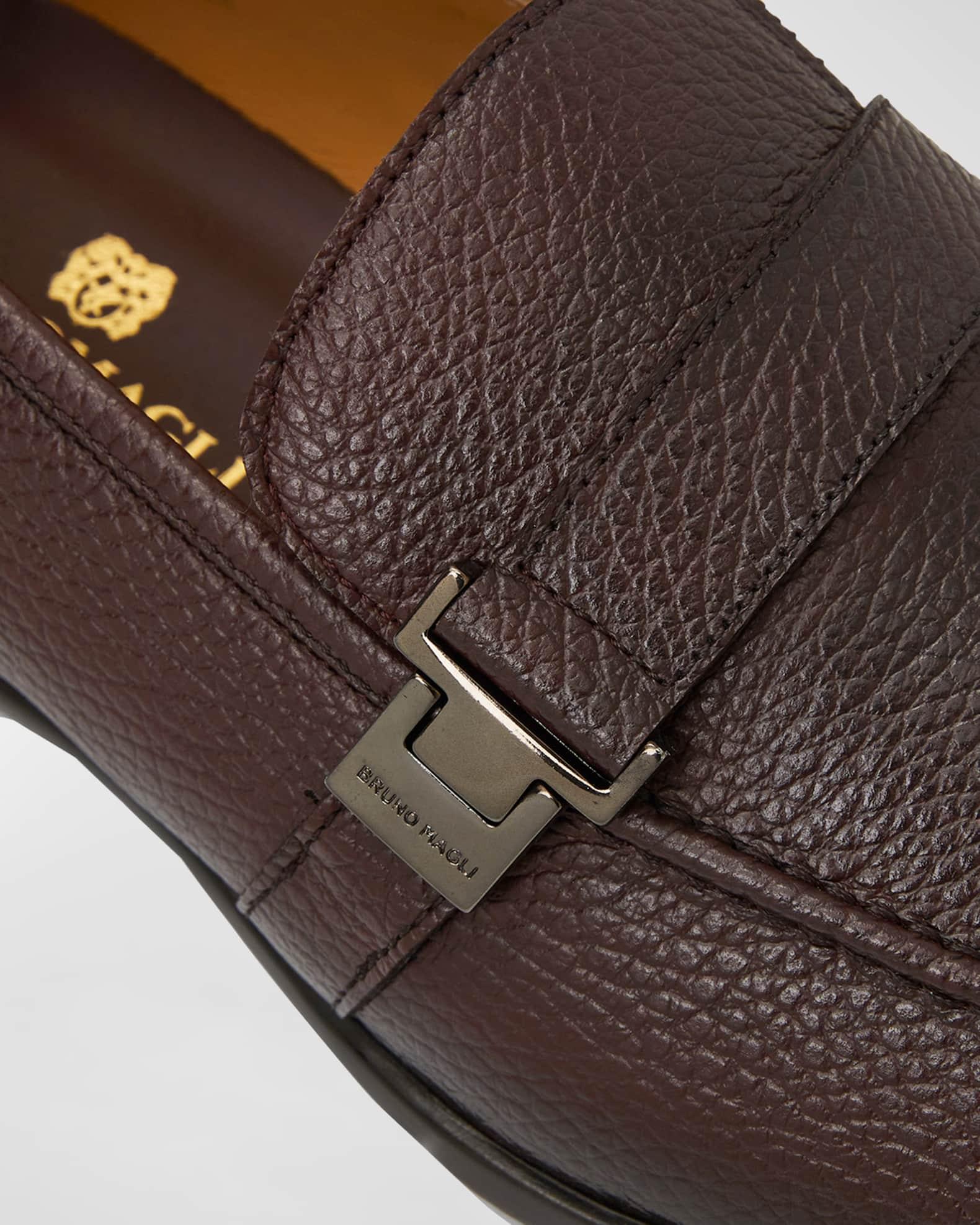 Men's Pathy Leather Boat Shoes Product Image
