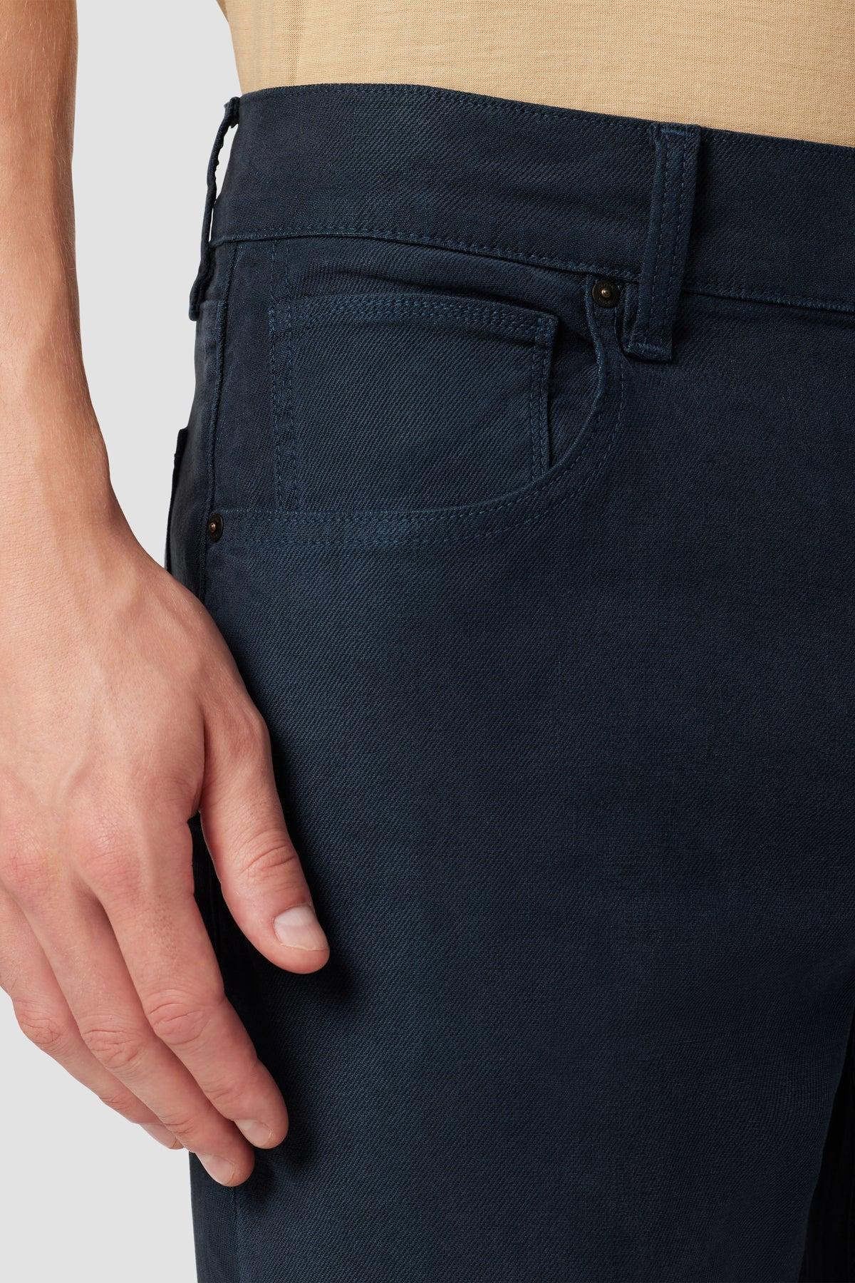 Mens Barathea Wool Kick Flare Trousers Product Image