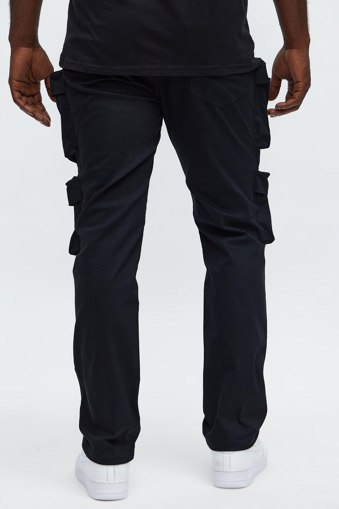 Slim My Kind Of Cargo Pants - Black Product Image