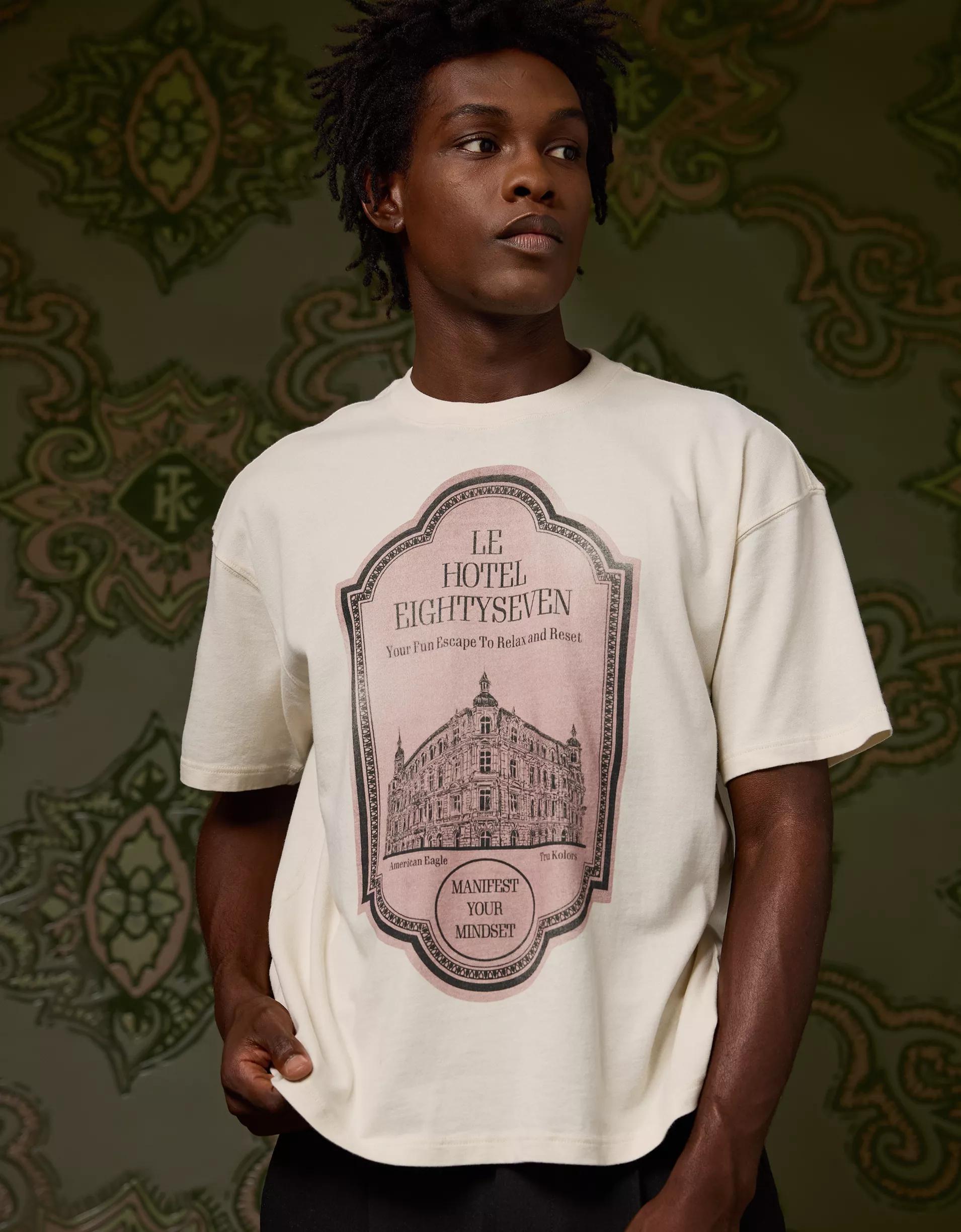 AE x Tru Kolors Hotel Graphic T-Shirt Product Image