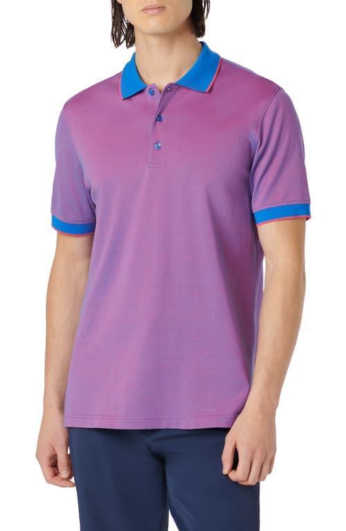 Mens 3-Button Cotton Polo Shirt Product Image