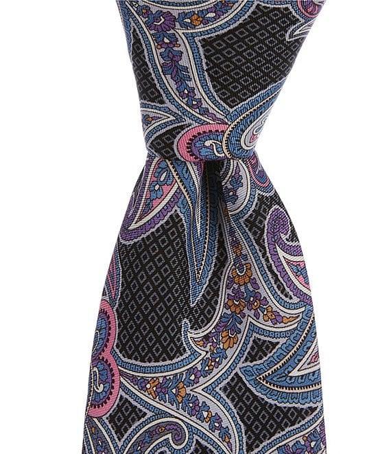 Cremieux James Paisley Print 3 3/8#double; Woven Silk Tie Product Image