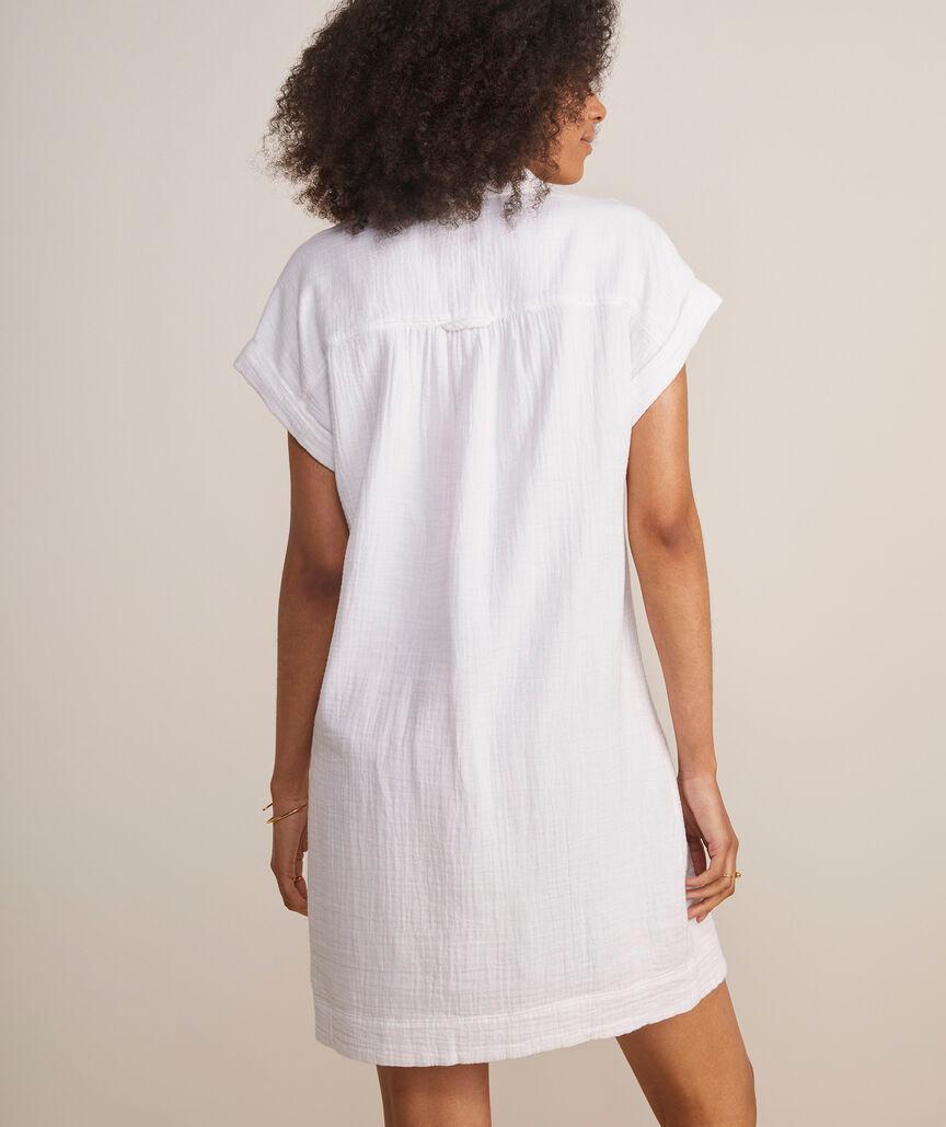 Margo Double Gauze Shirtdress Product Image