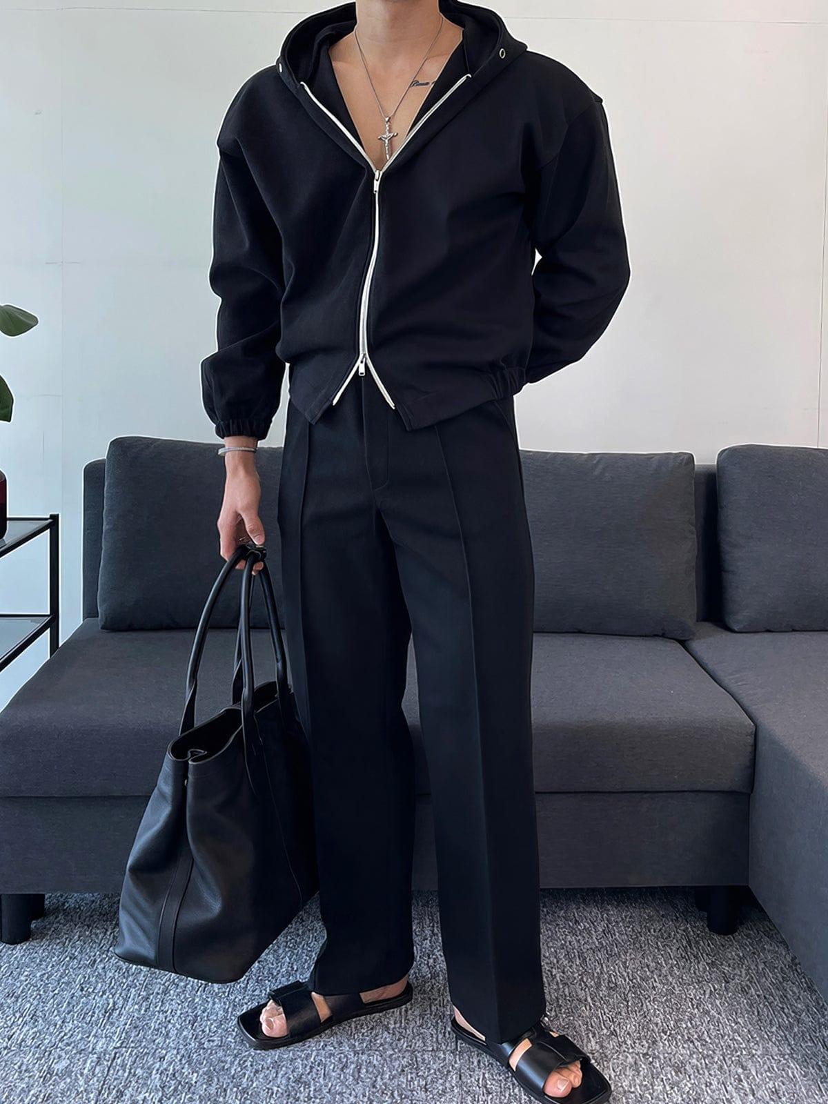RT No. 12512 ZIP-UP & STRAIGHT SWEATPANTS Product Image