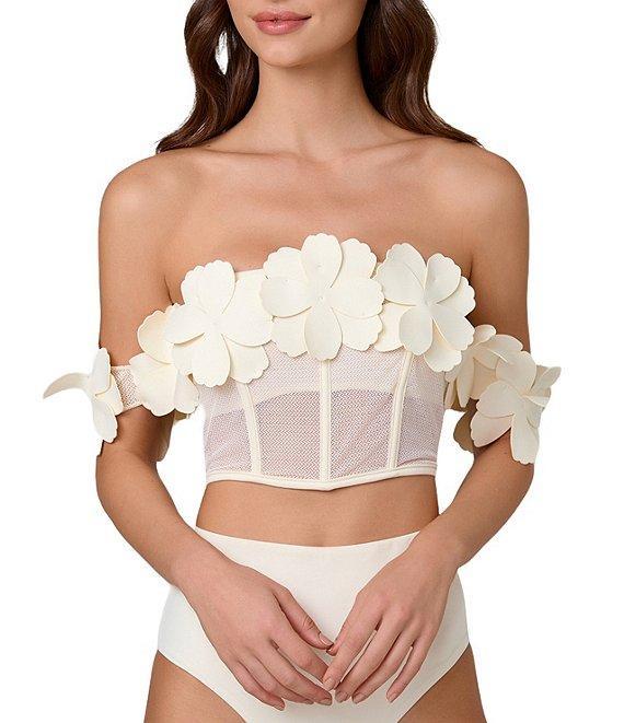 Bahia Maria Solid Moderate Coverage High Waisted Swim Bottom Product Image