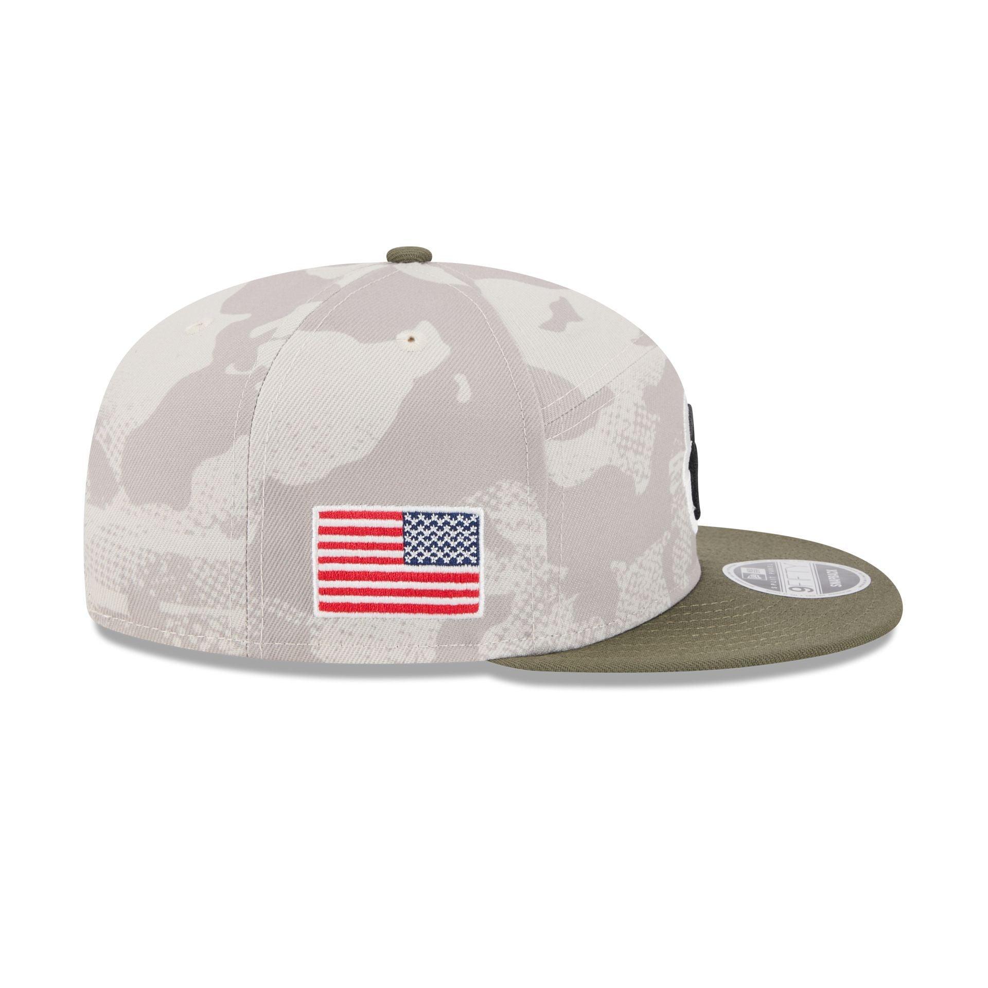 Minnesota Twins Armed Forces Day 2025 Split Panel 9FIFTY Snapback Hat Male Product Image