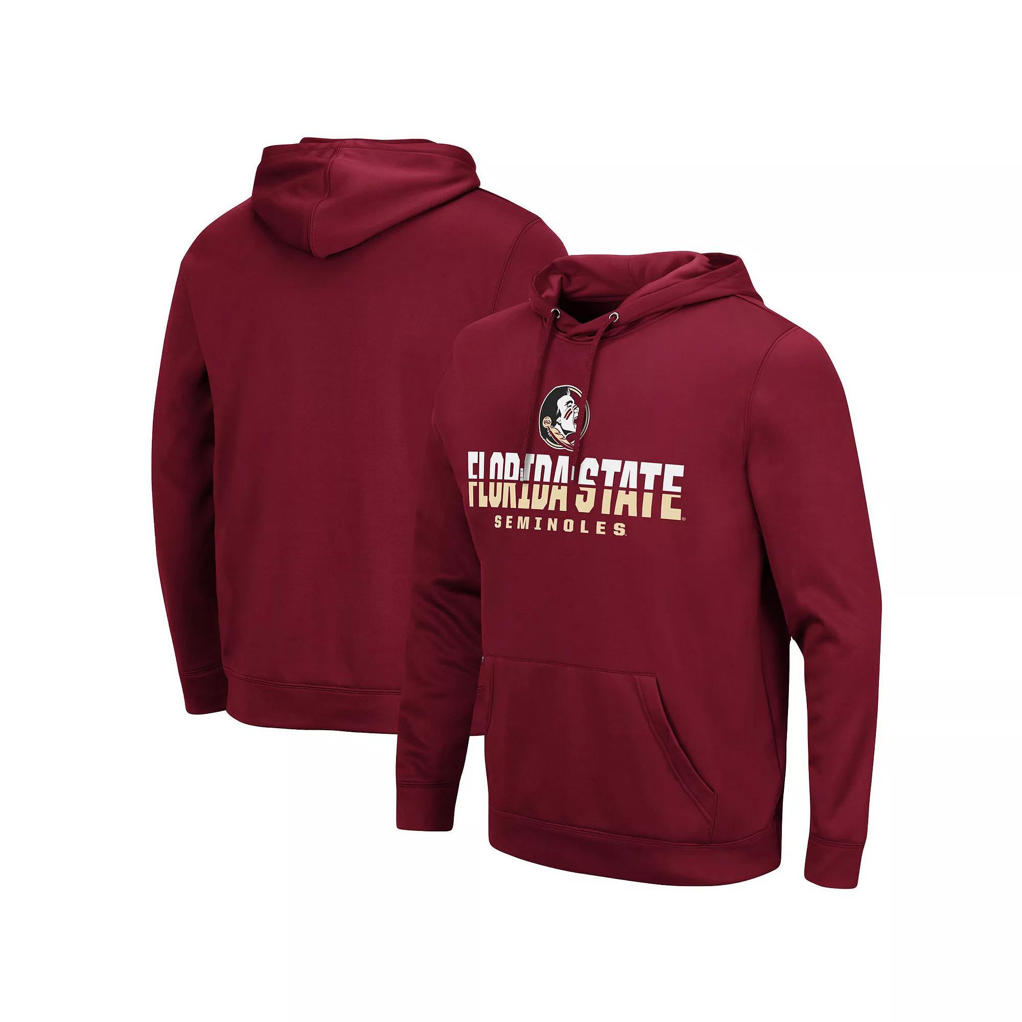 Men's Colosseum Garnet Florida State Seminoles Lantern Pullover Hoodie, Size: 2XL, Red Product Image