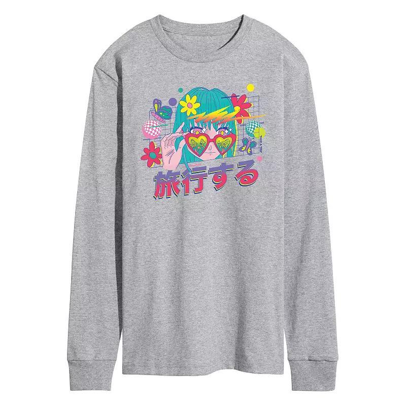 Mens Hot Wheels Rad White Blue Tee Product Image