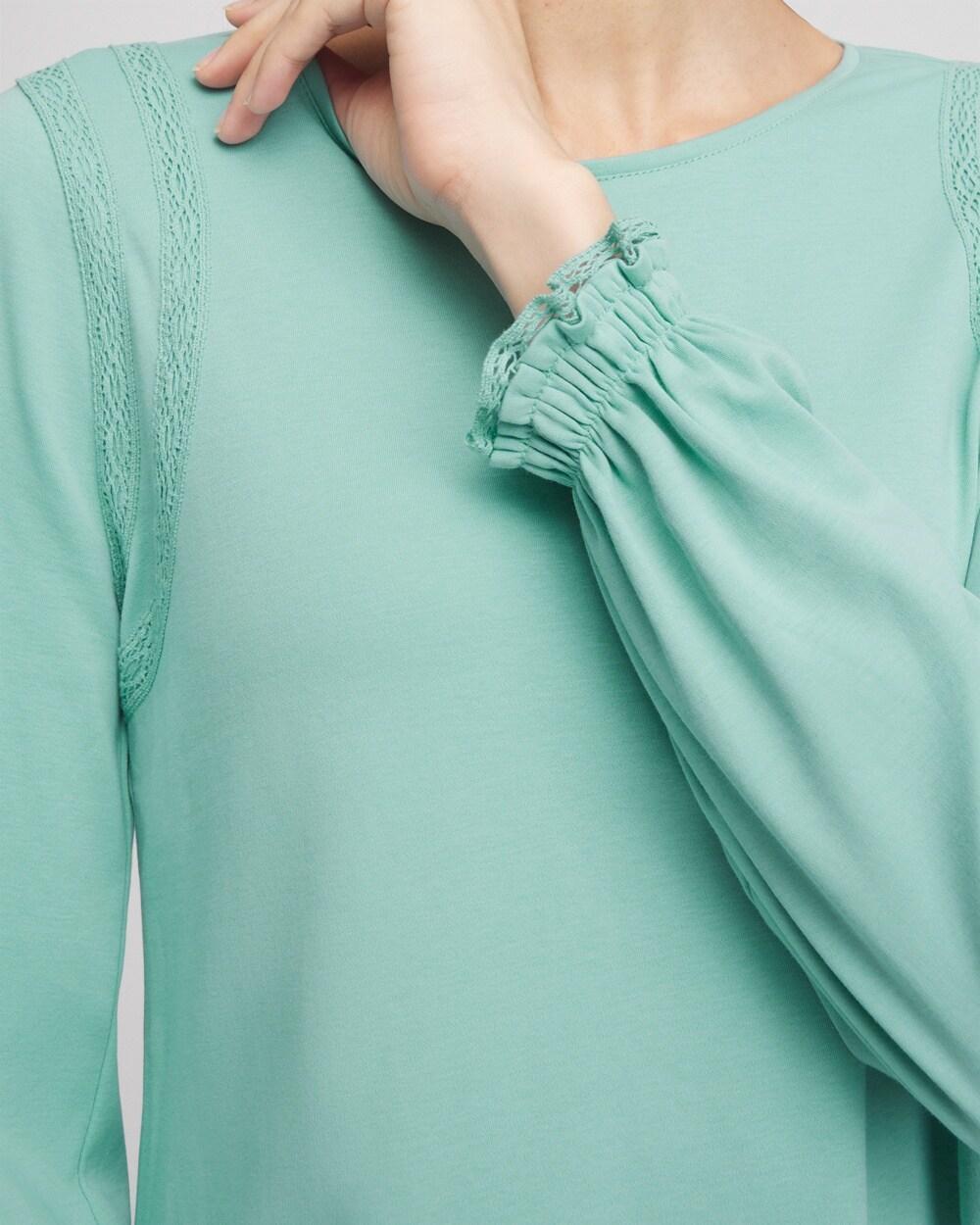 Lace Trim Top Product Image