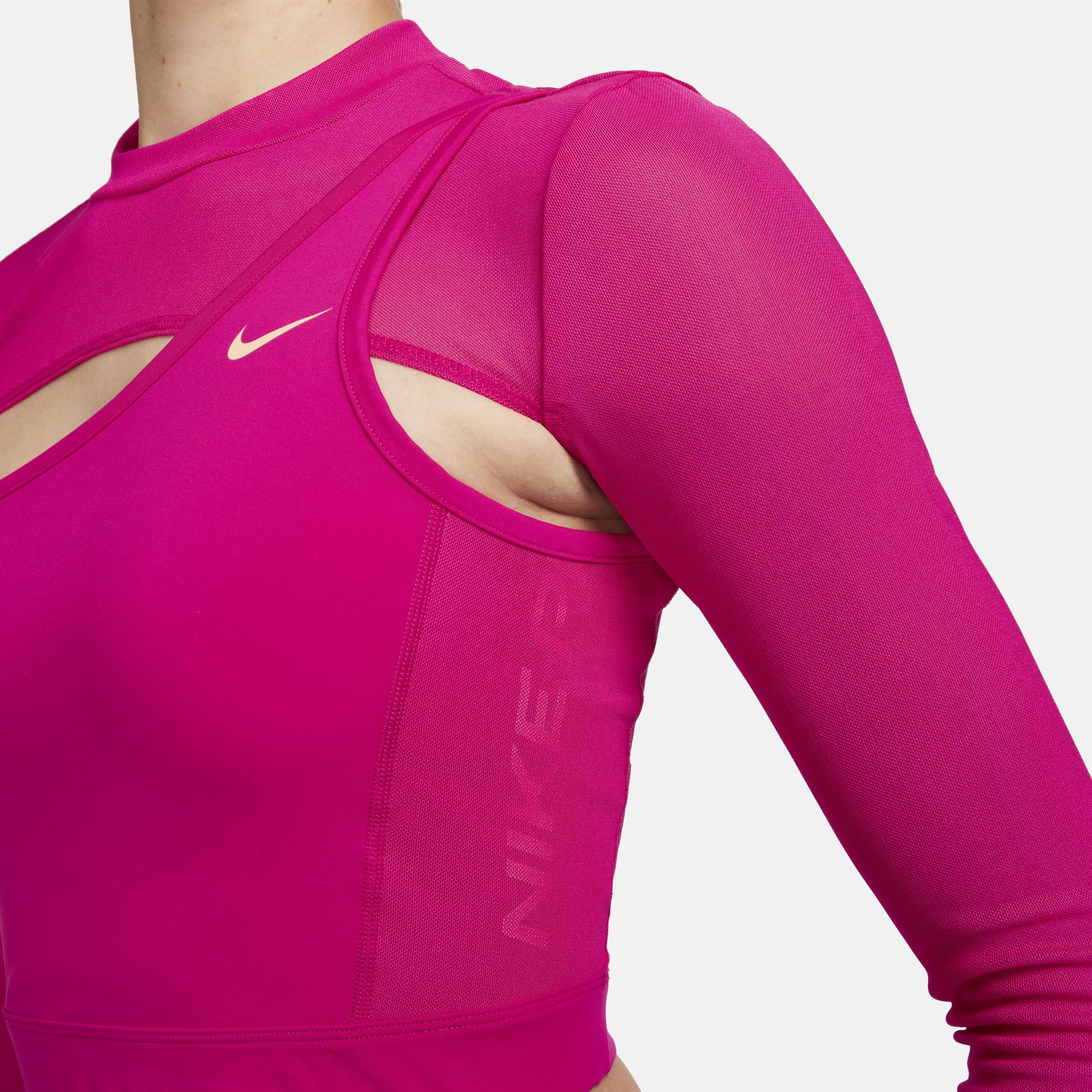 Nike Pro Women's Long-Sleeve Cropped Top Product Image