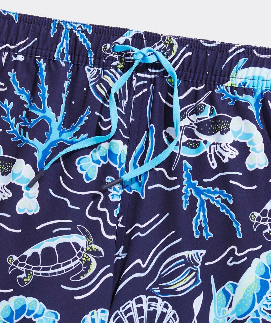 7 Inch Printed Chappy Swim Trunks Product Image