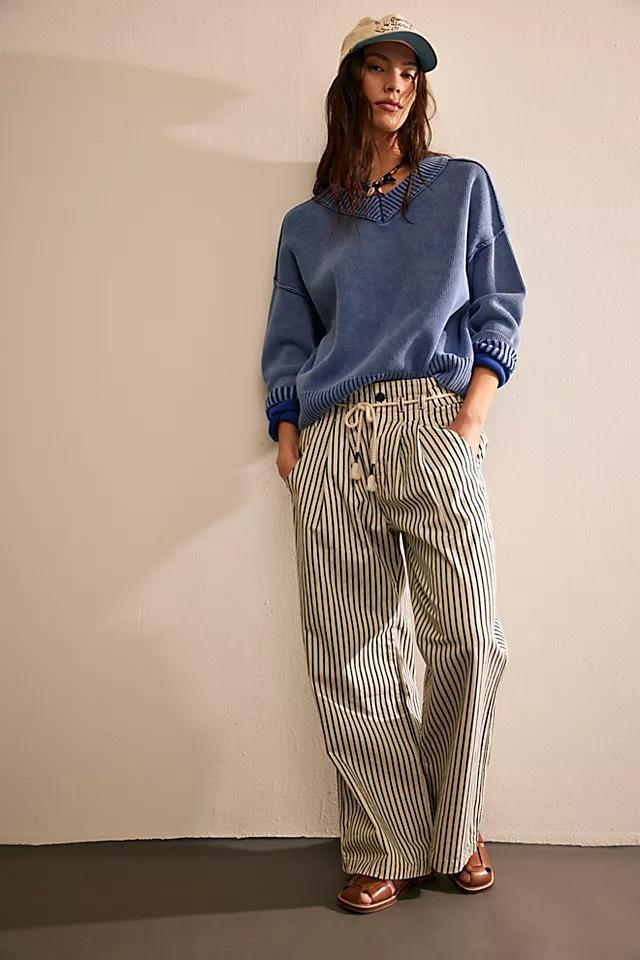 We The Free Dakota Cinched Railroad Pull-On Jeans Product Image