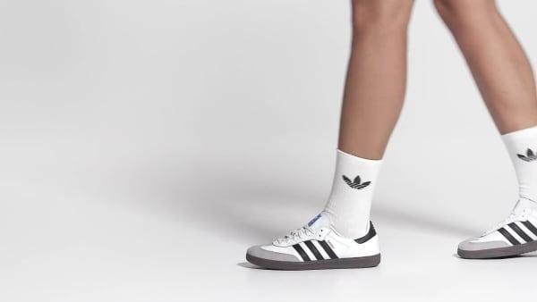 adidas Samba OG Sneaker in Collegiate Green/cream White at Nordstrom, Size 14 Women's Product Image