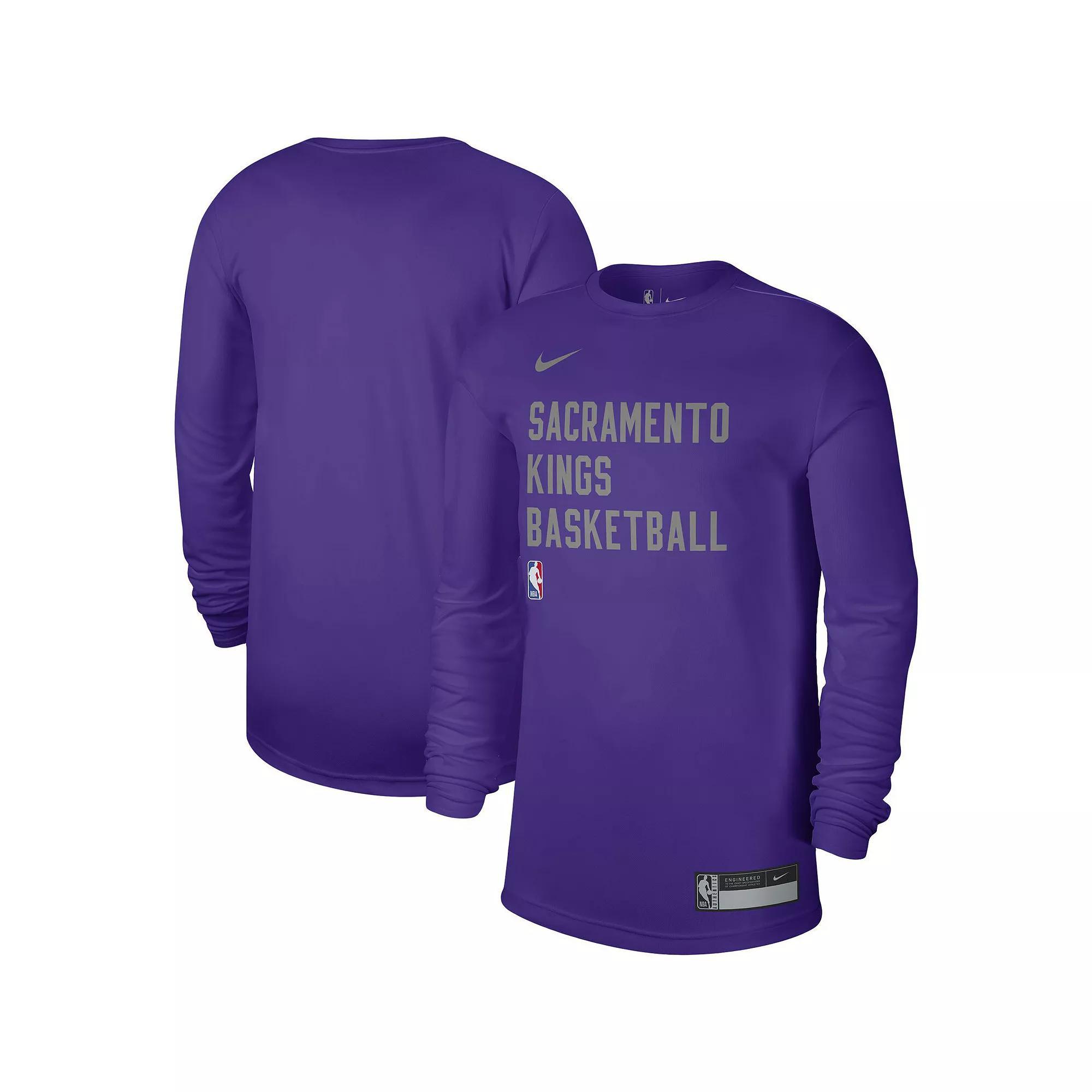 Unisex Nike Royal Philadelphia 76ers 2023/24 Legend On-Court Practice Long Sleeve T-Shirt, Men's, Size: Small, 76r Blue Product Image