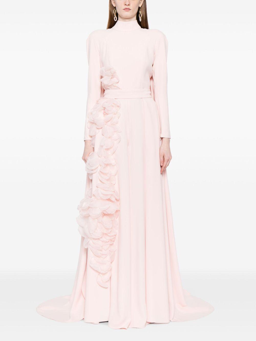 organza-flowers kaftan jumpsuit Product Image