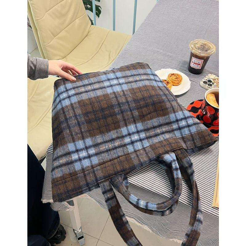 Plaid Tote Bag Product Image
