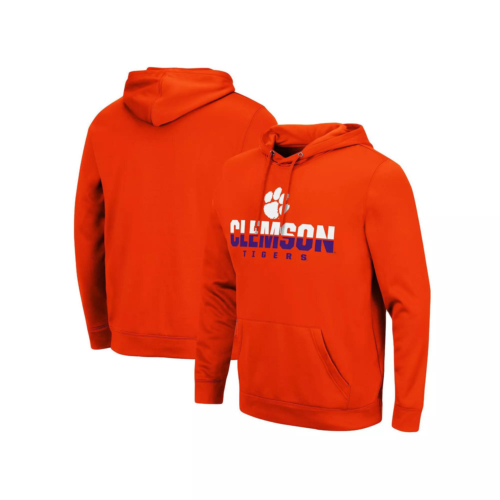 Men's Colosseum Orange Clemson Tigers Lantern Pullover Hoodie, Size: XL Product Image