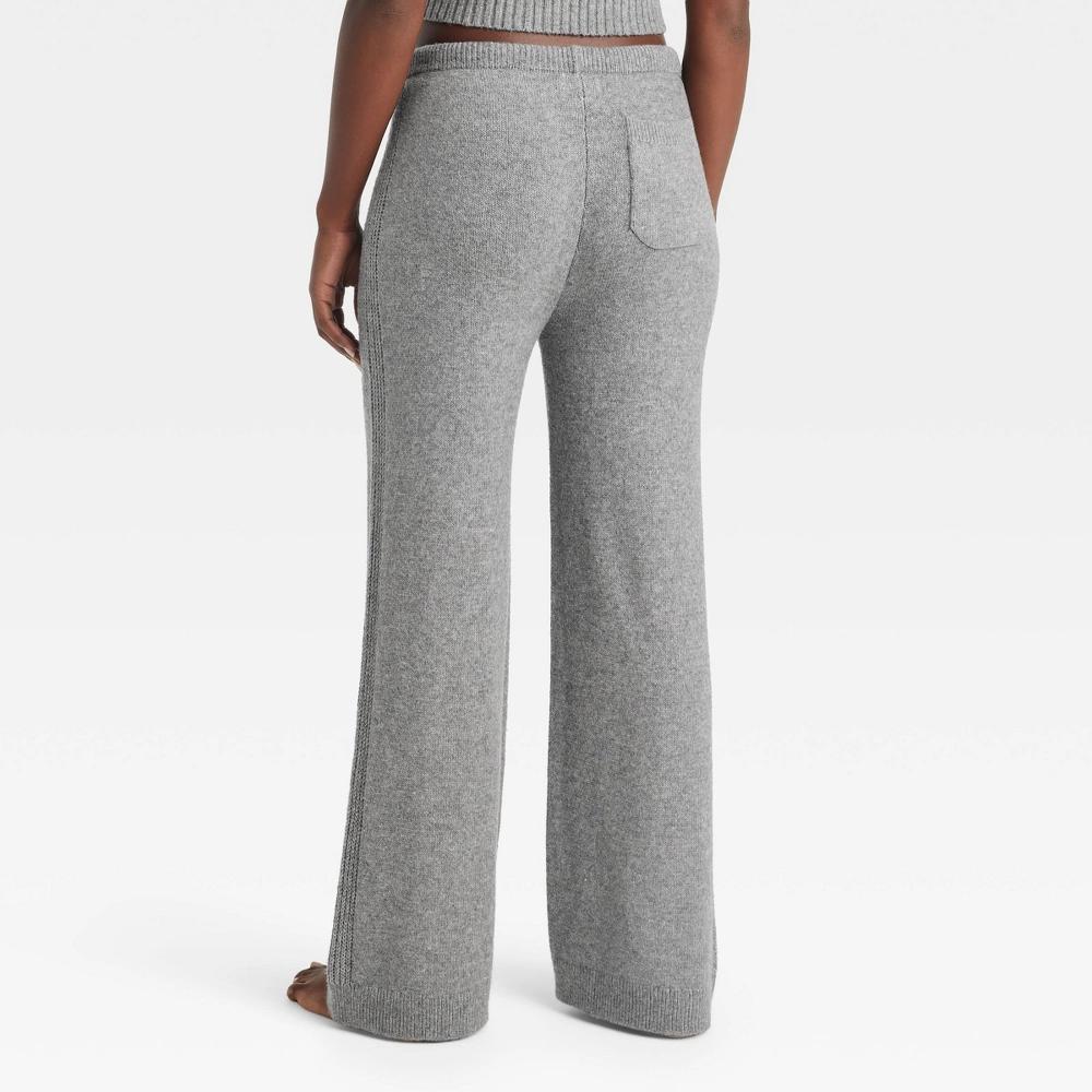 Women's Sweater Wide-Leg Pajama Pants - Auden™ Product Image