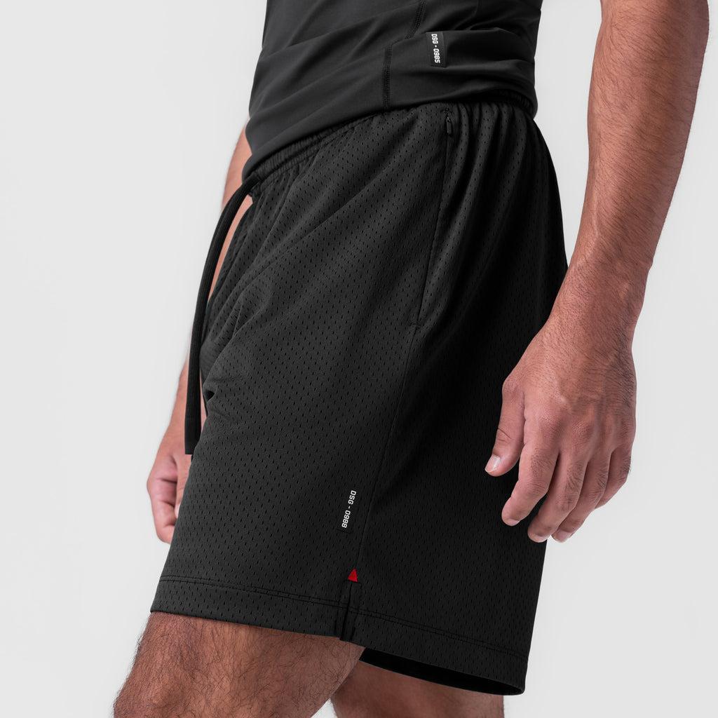 0988. Reversible 2-in-1 Short - Crimson Male Product Image