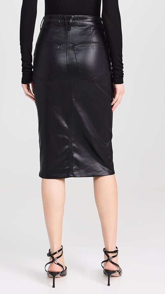 Veronica Beard Jean Breves Coated Midi Skirt | Shopbop Product Image