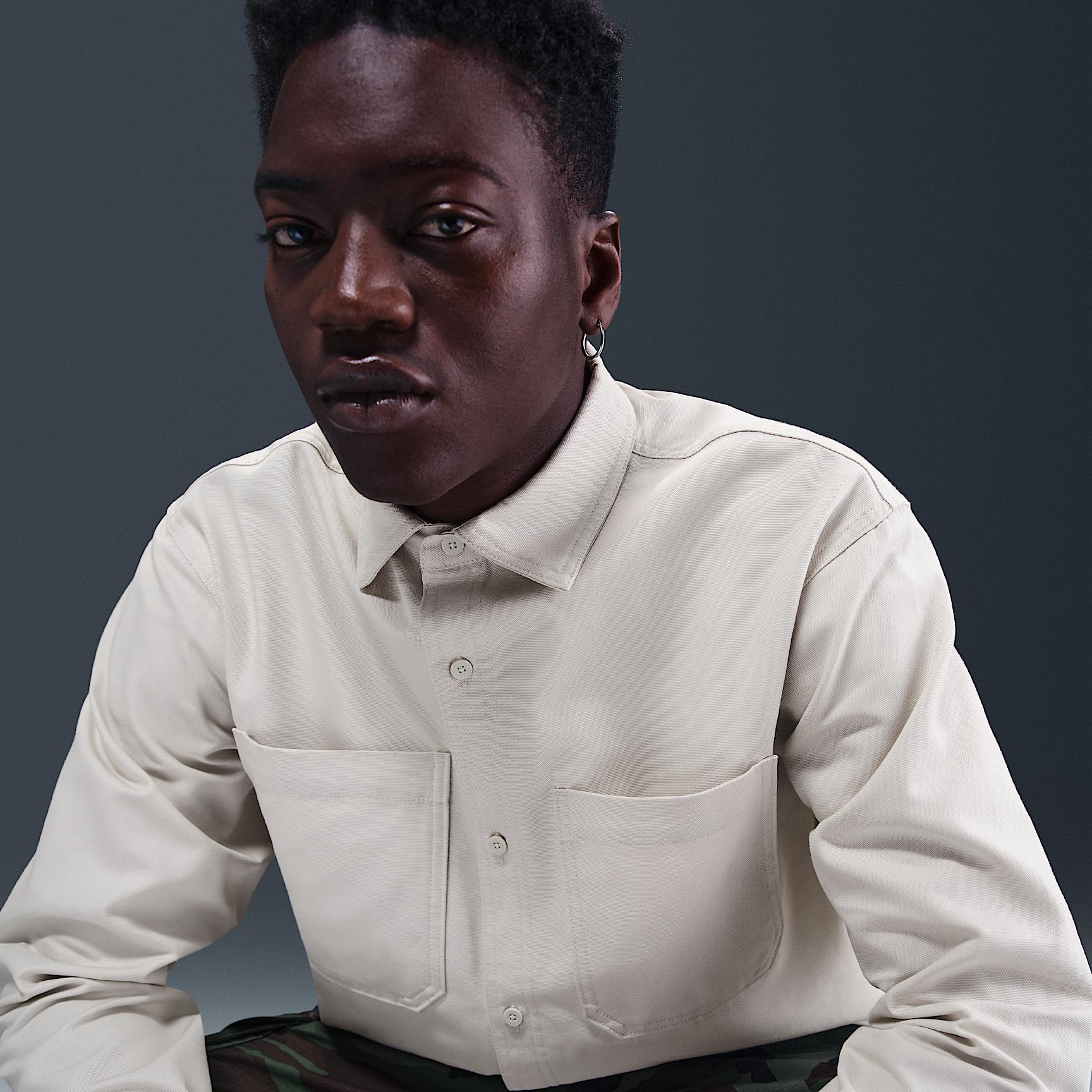 Men's Nike SB Long-Sleeve Woven Skate Top Product Image