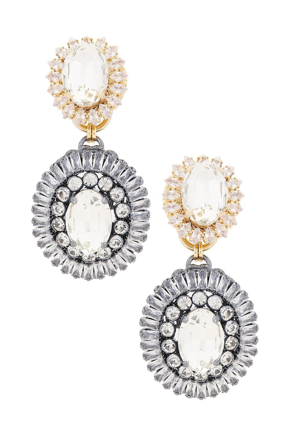 Oval Disc Chandelier Earrings Anton Heunis Product Image