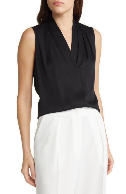 Womens Mila Sleeveless Silk-Blend Blouse Product Image