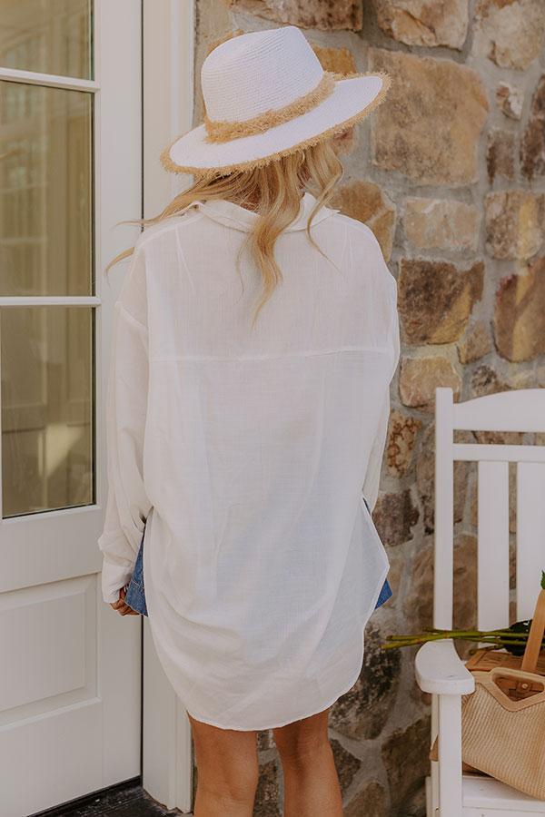 Beachy Breeze Oversized Button Up Product Image