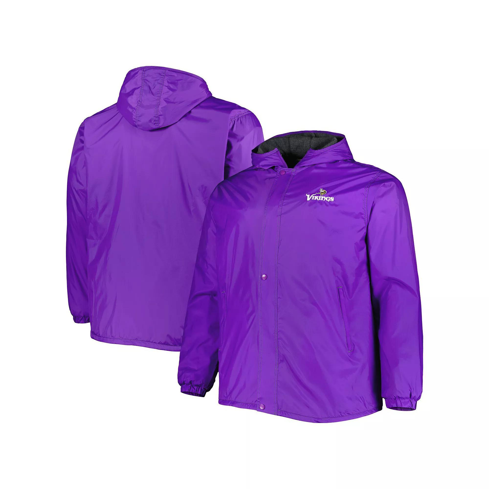 Men's Dunbrooke Purple Minnesota Vikings Big & Tall Legacy Stadium Full-Zip Jacket, Size: LT Product Image