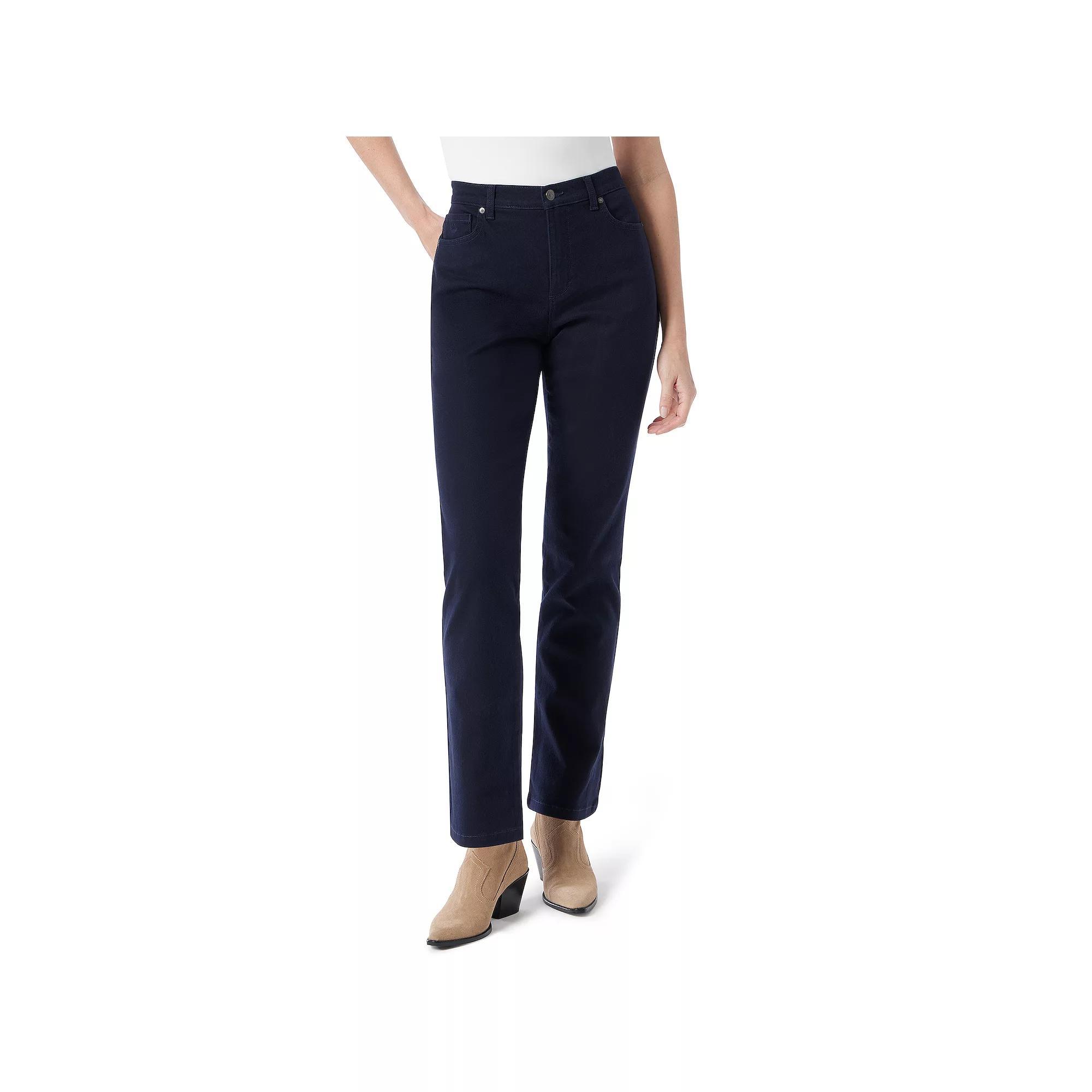 Women's Gloria Vanderbilt Amanda Classic Jeans, Size: 10 Regular, Blue Product Image