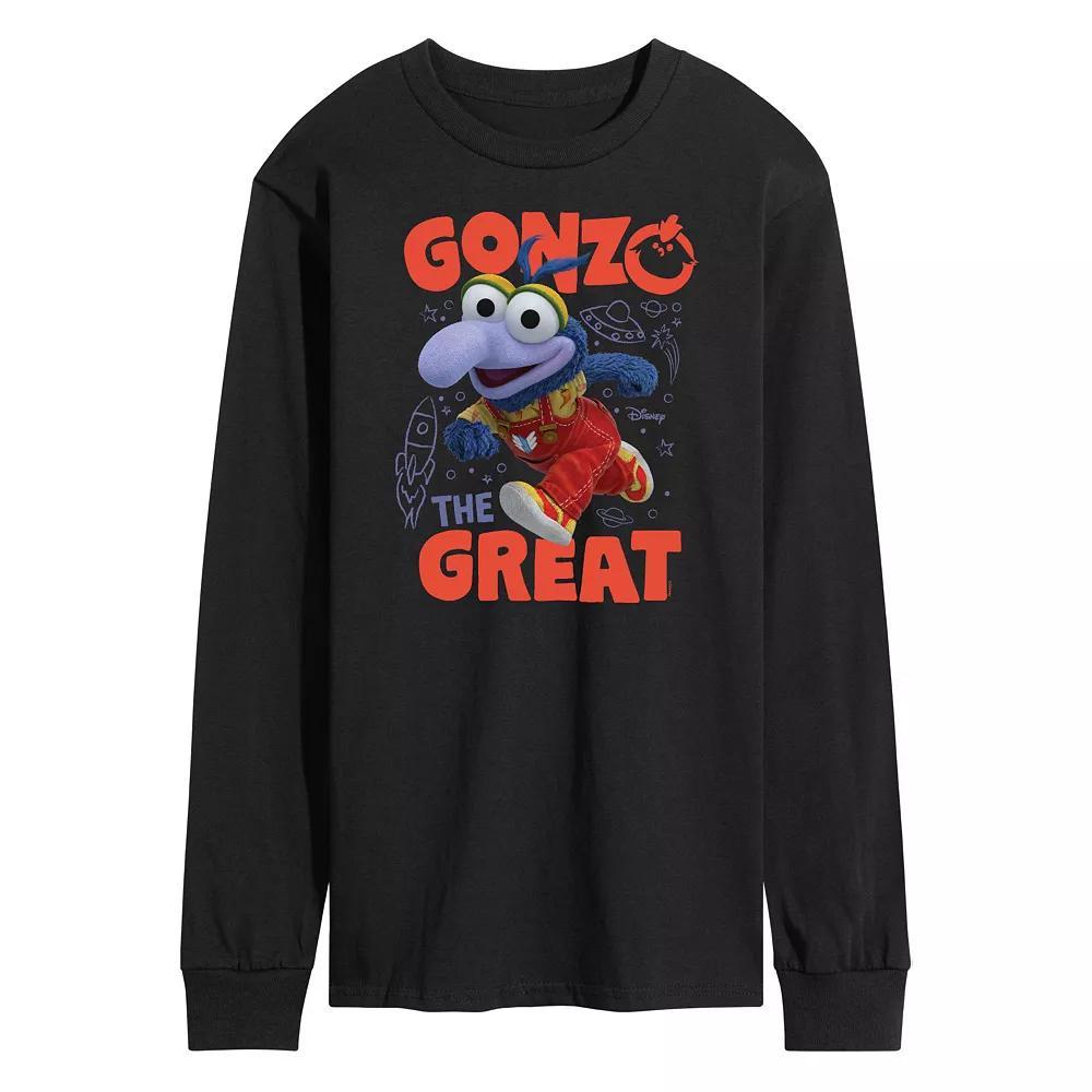 Disneys Muppets Babies Gonzo Mens The Great Long Sleeve Graphic Tee Product Image