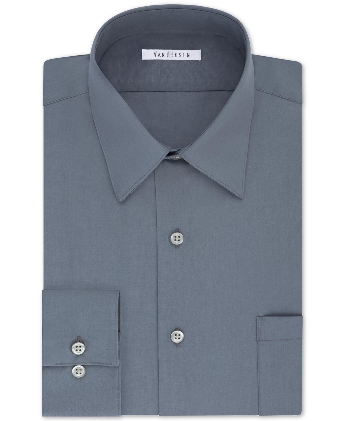 Calvin Klein Mens Slim-Fit Stretch Dress Shirt, Online Exclusive Created for Macys Product Image