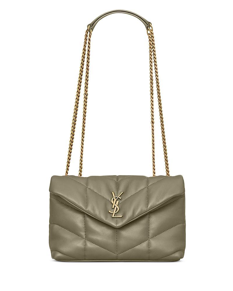 Womens Puffer Toy Shoulder Bag in Quilted Lambskin Product Image