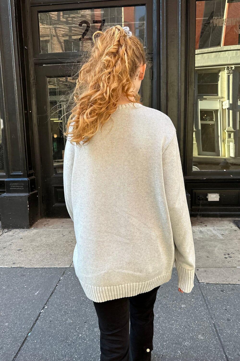 Brianna Cotton Sweater Product Image