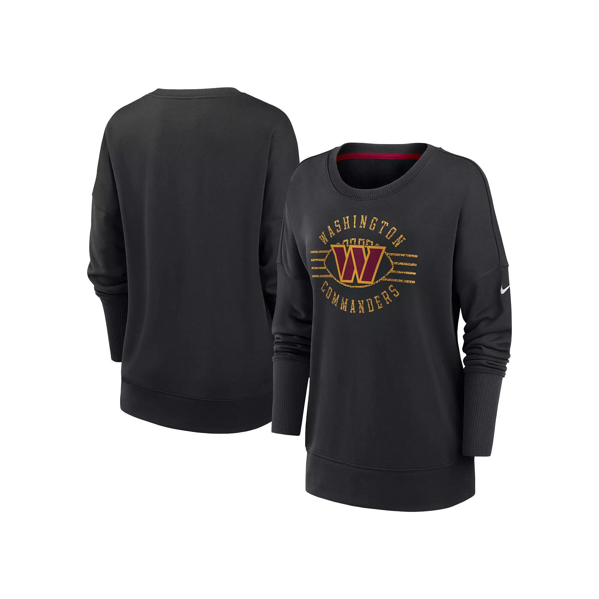 Womens Nike Royal Buffalo Bills Rewind Playback Icon Performance Pullover Sweatshirt Product Image