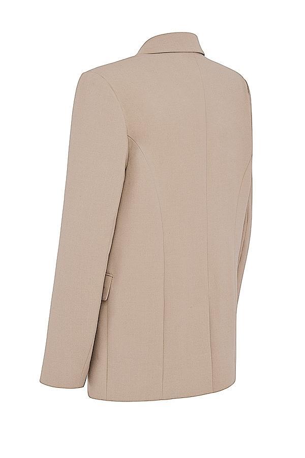 Aline Mink Oversized Blazer Product Image