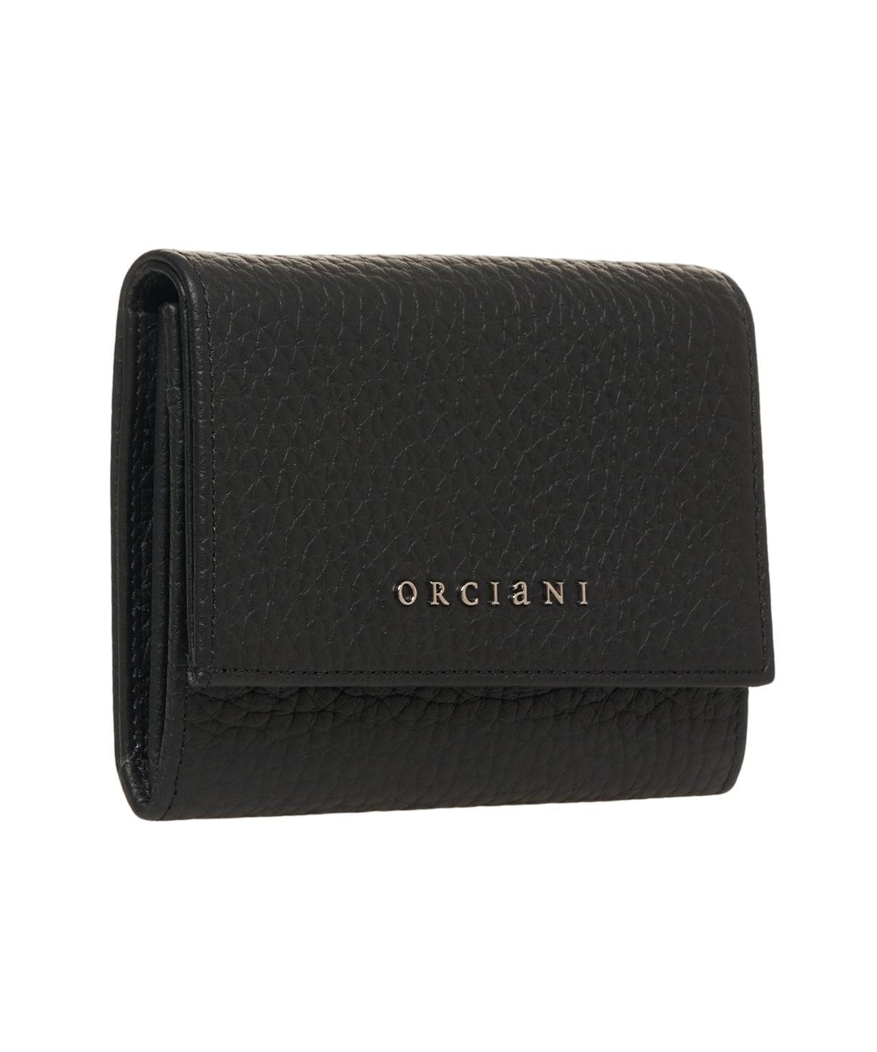 Grained leather wallet Product Image