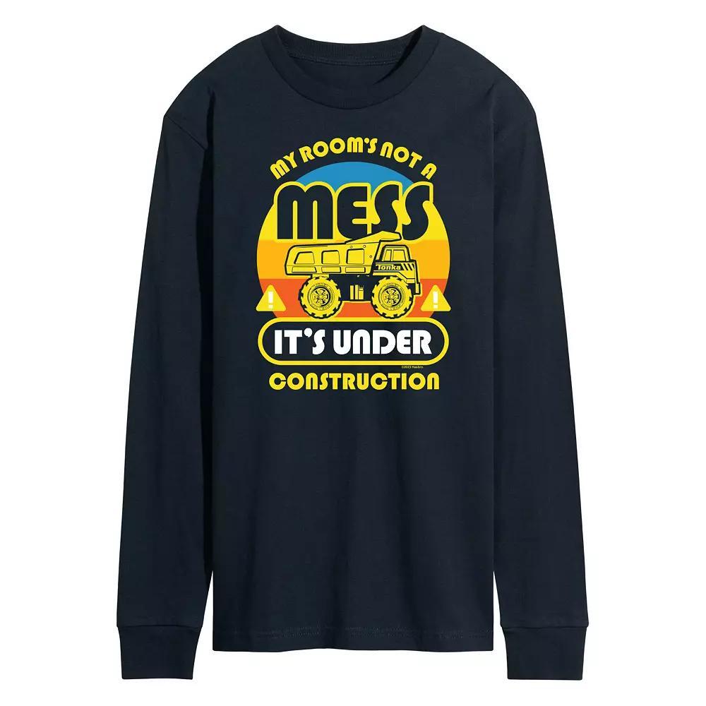 Mens Tonka Under Construction Long Sleeve Graphic Tee Product Image