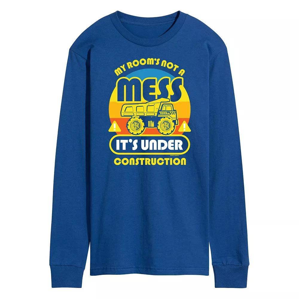 Mens Tonka Under Construction Long Sleeve Graphic Tee Product Image