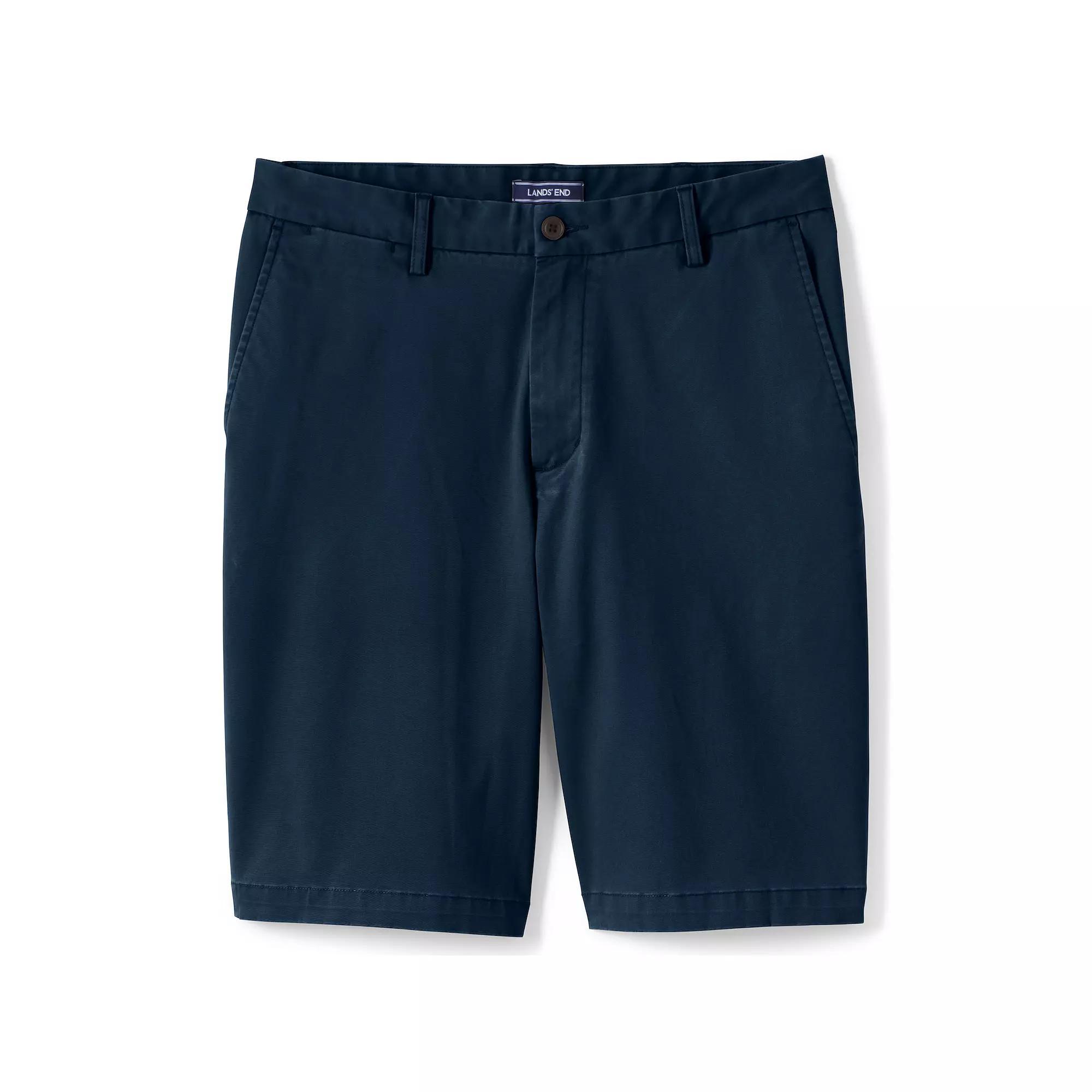 Men's Lands' End Traditional-Fit Comfort-First Knockabout 11-inch Chino Shorts, Size: 38, Green Product Image