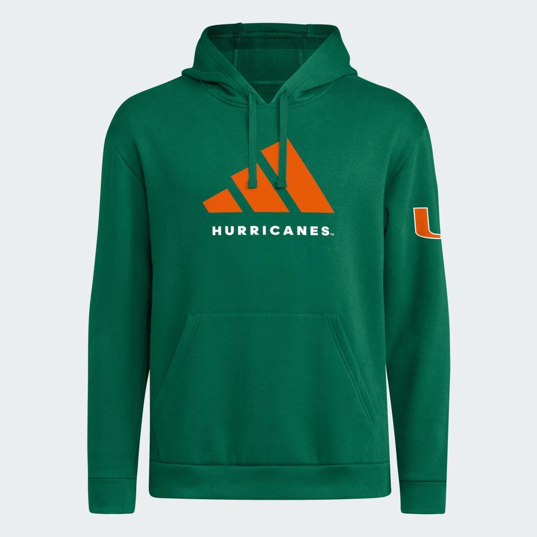 adidas Nebraska Cornhuskers adi DNA Fleece Hoodie Team Power Red S Mens Product Image